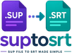 Sup to Srt
